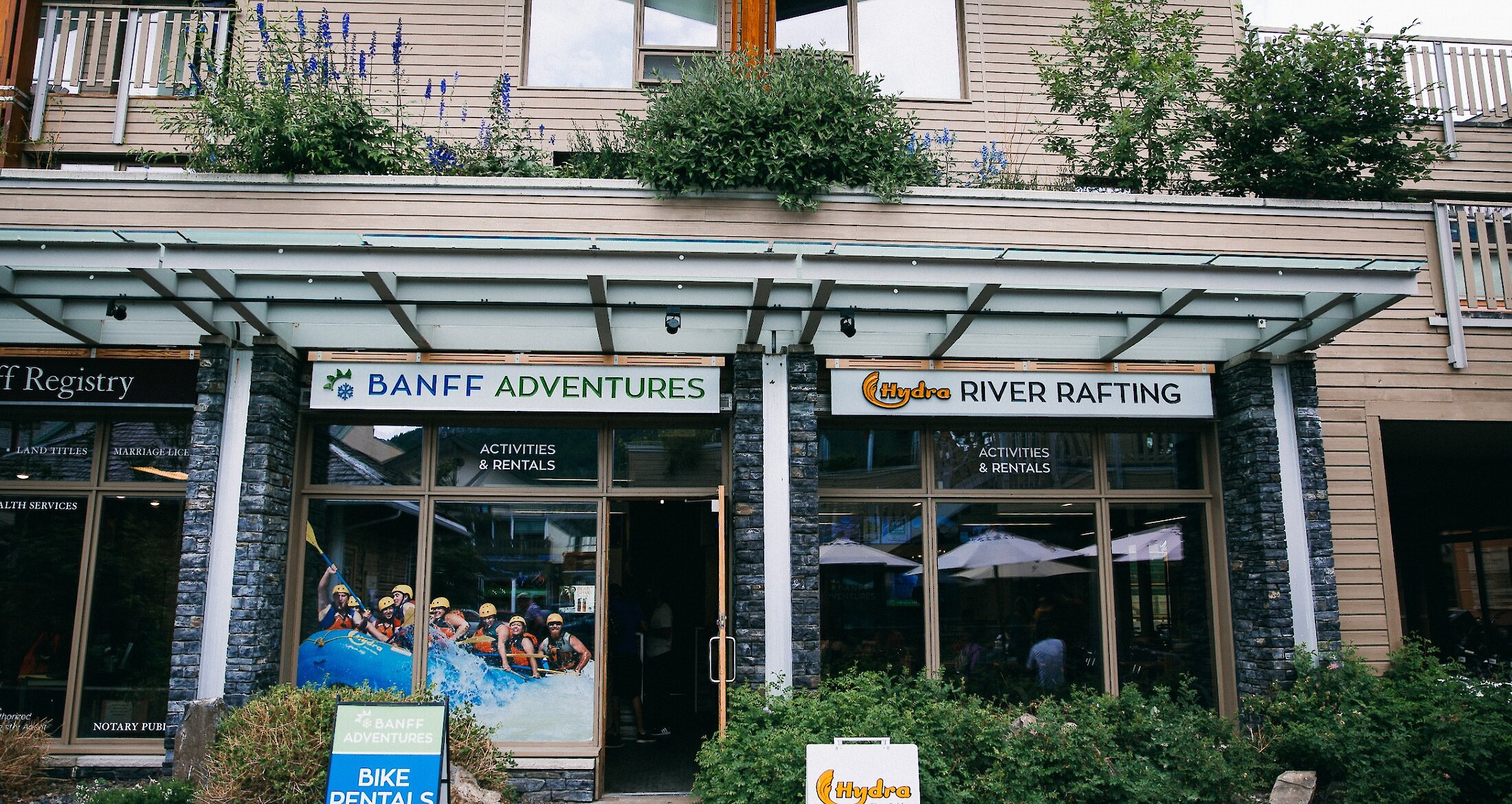 Banff Adventures store located at 211 Bear Street