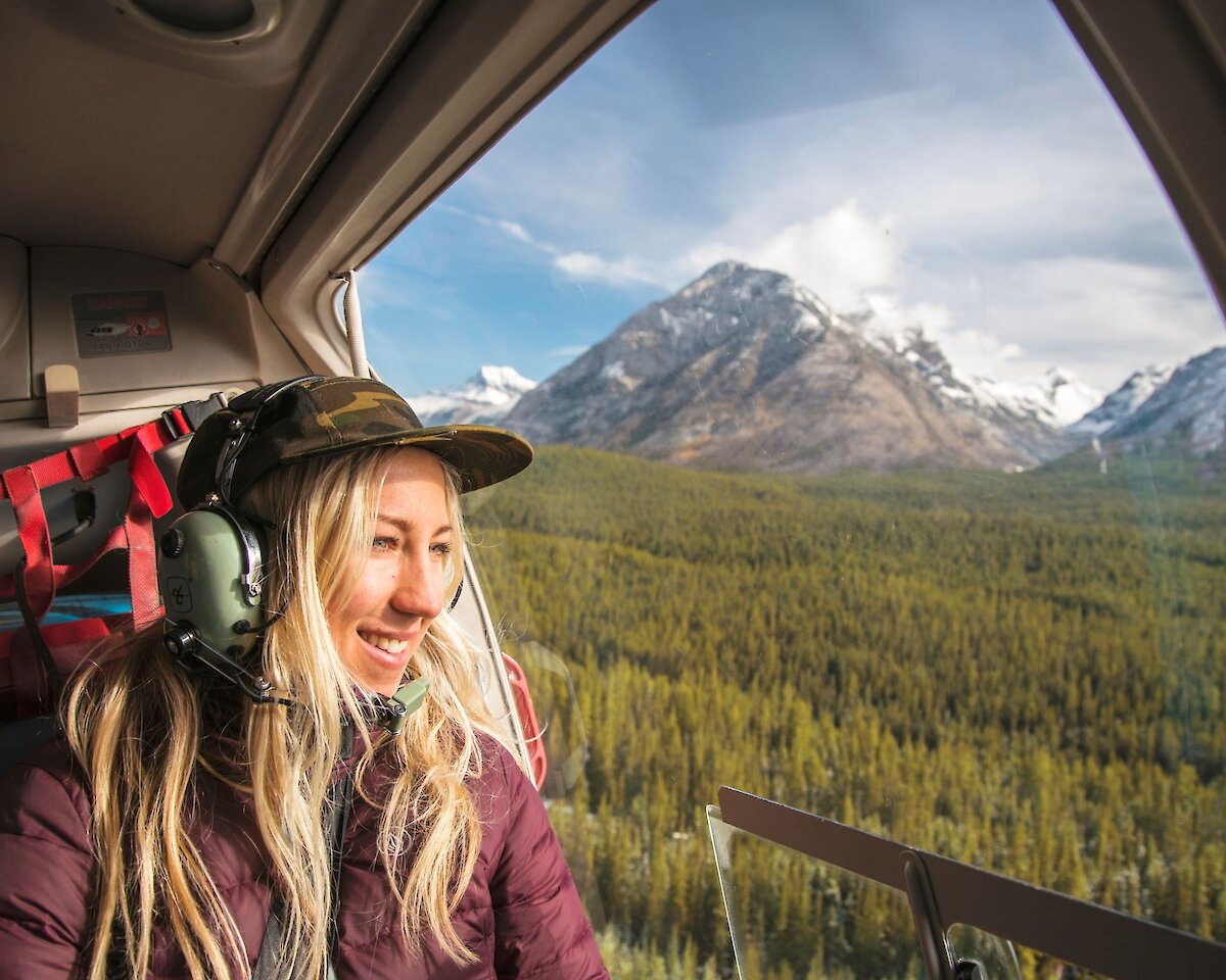 Banff helicopter flights summer