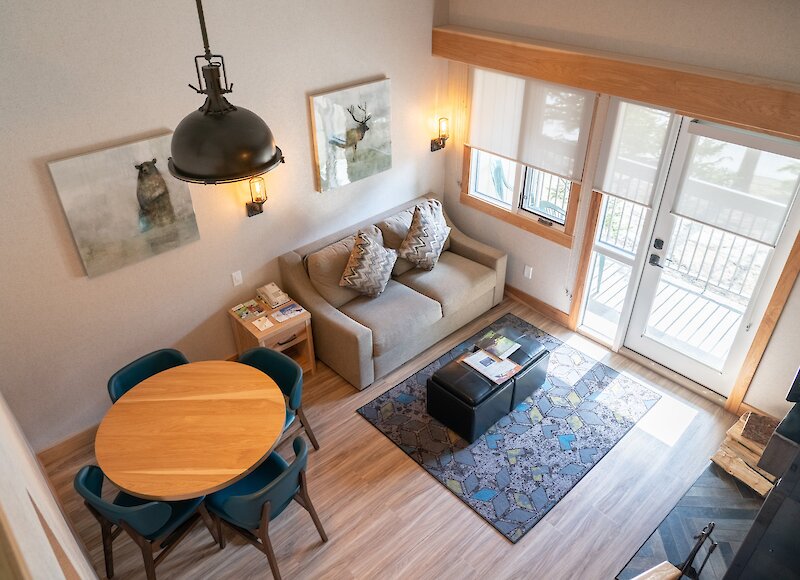 One bedroom loft at Tunnel Mountain Resort in Banff