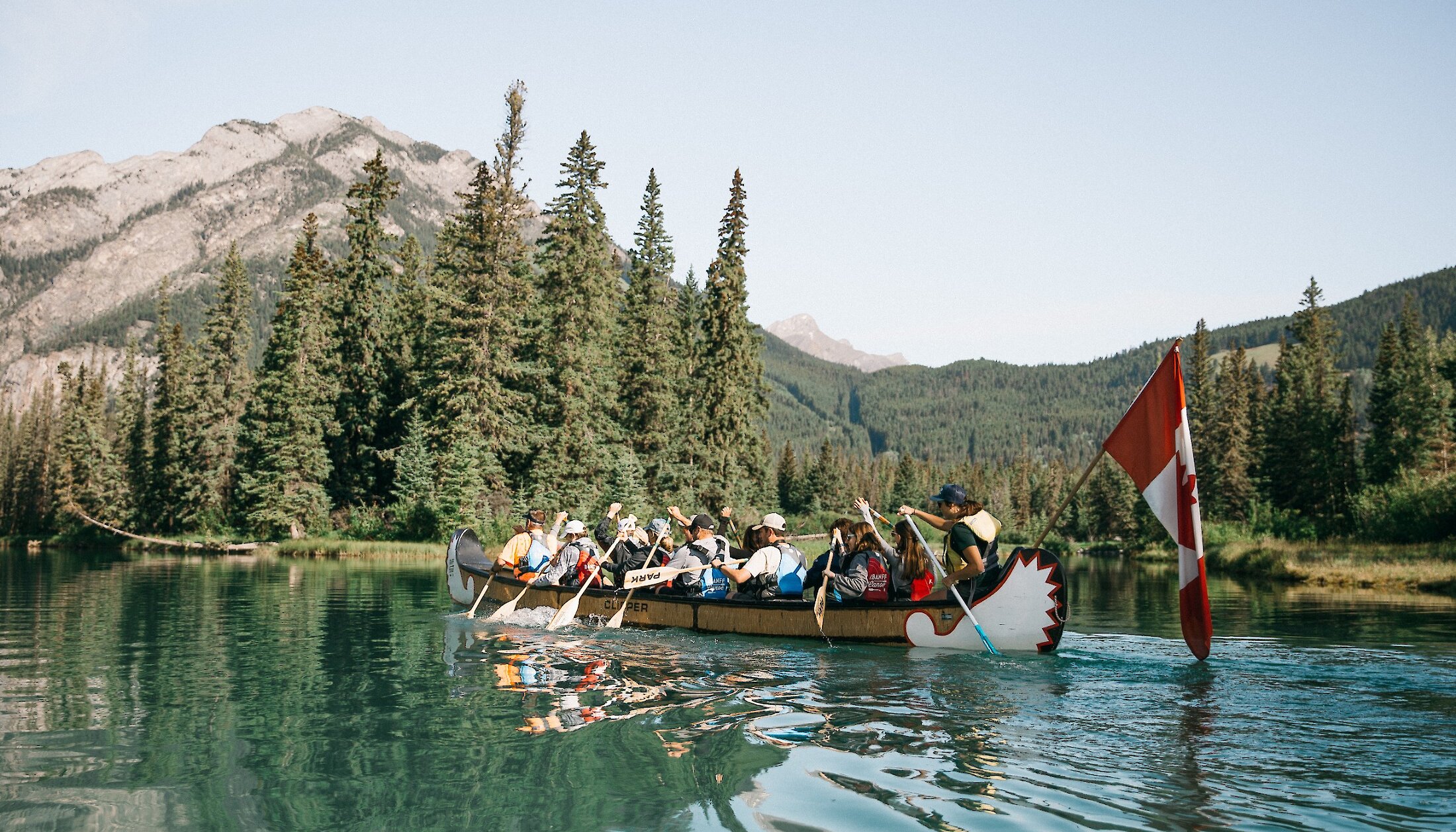 The Bog Canoe Tour on the Bow River