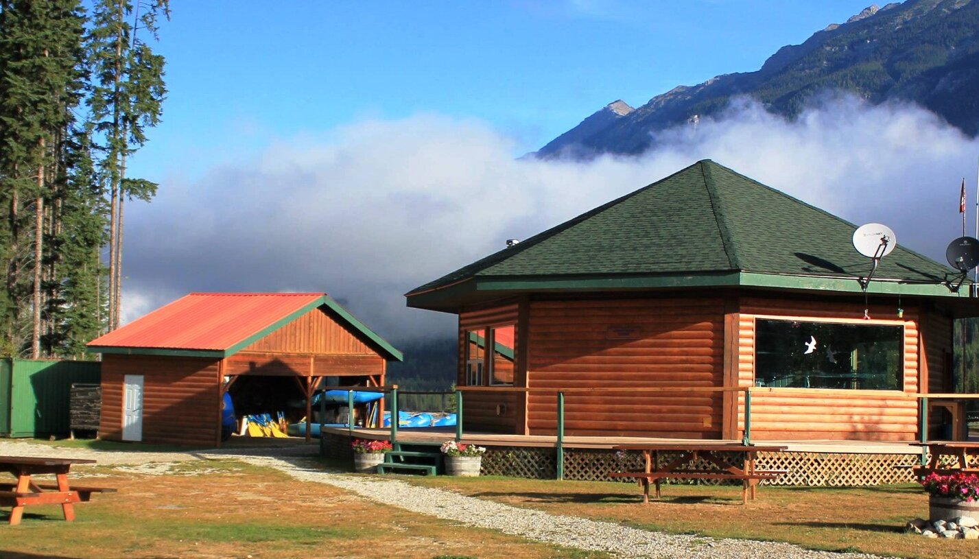 The Hydra River Base in Golden, BC