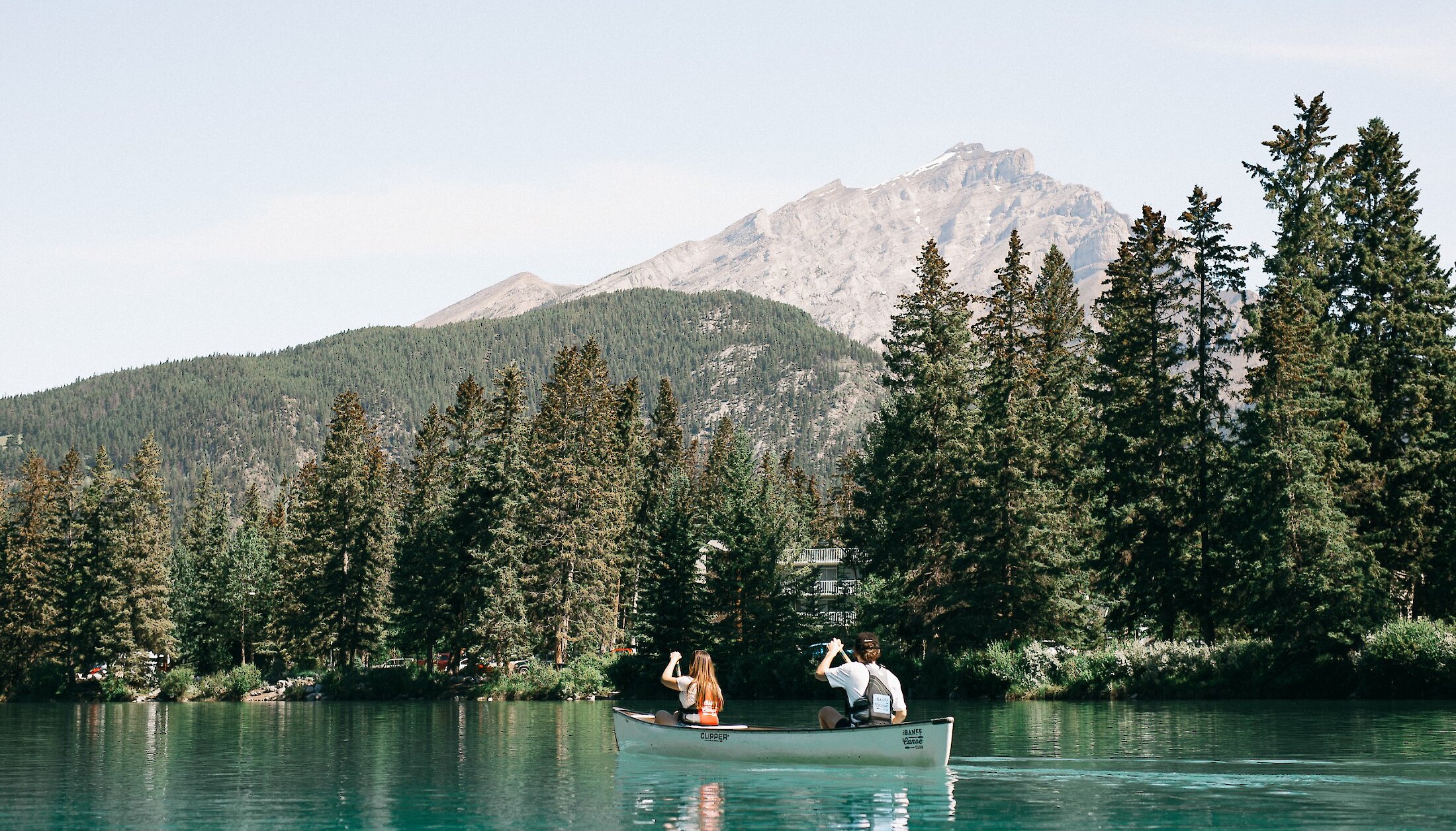 Row row Row your canoe down the Bow River