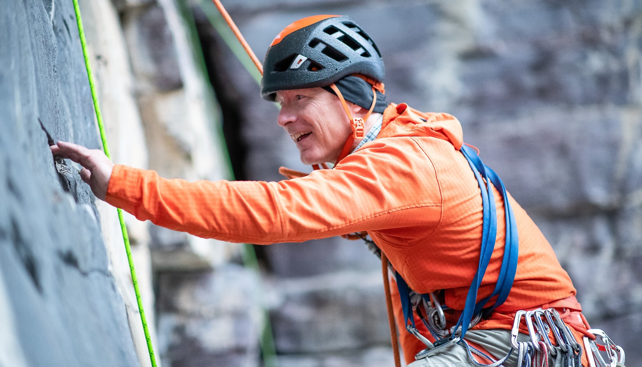 Rock climbing experience in Banff