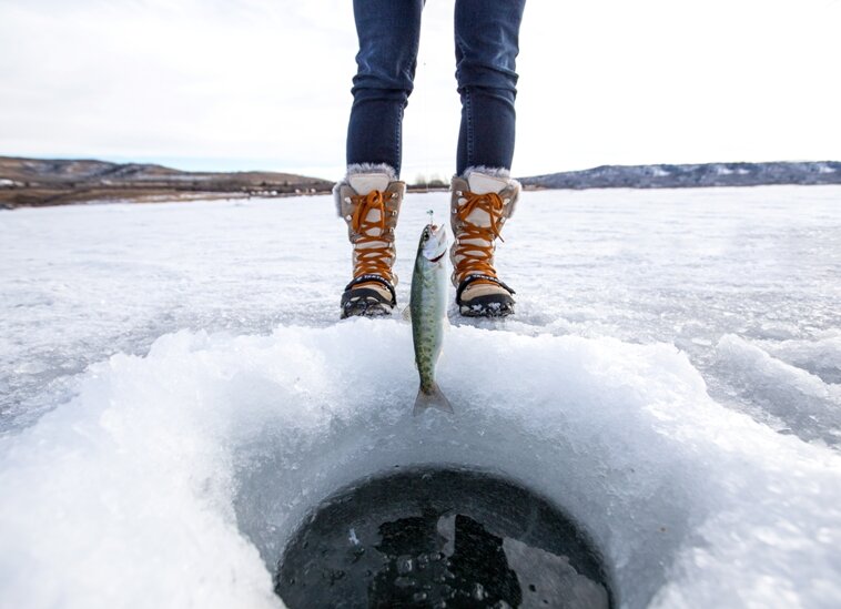 Banff Ice Fishing