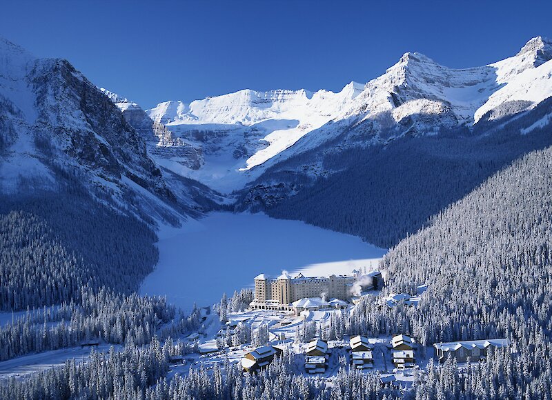 Lake Louise in winter