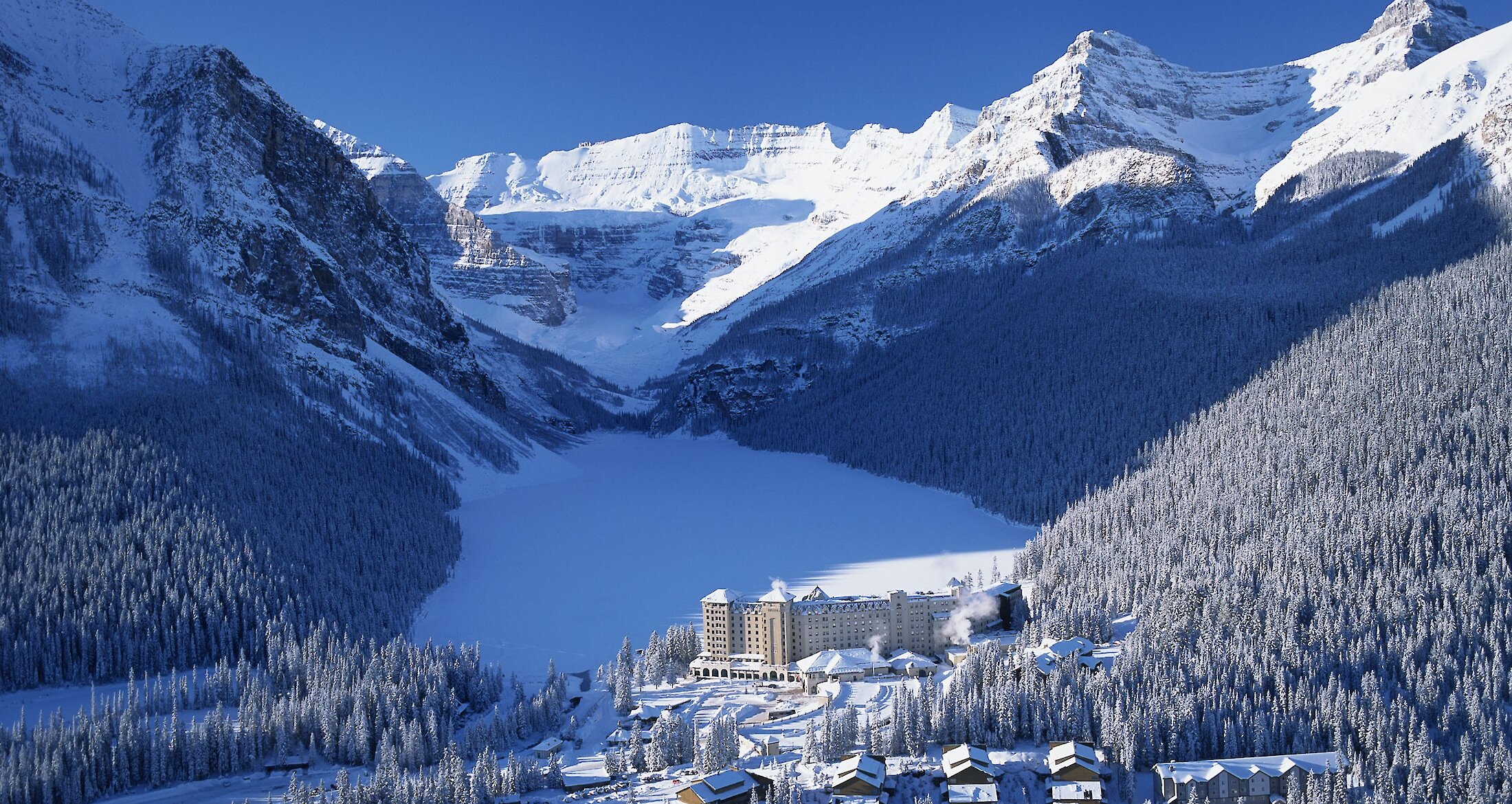 Lake Louise in winter