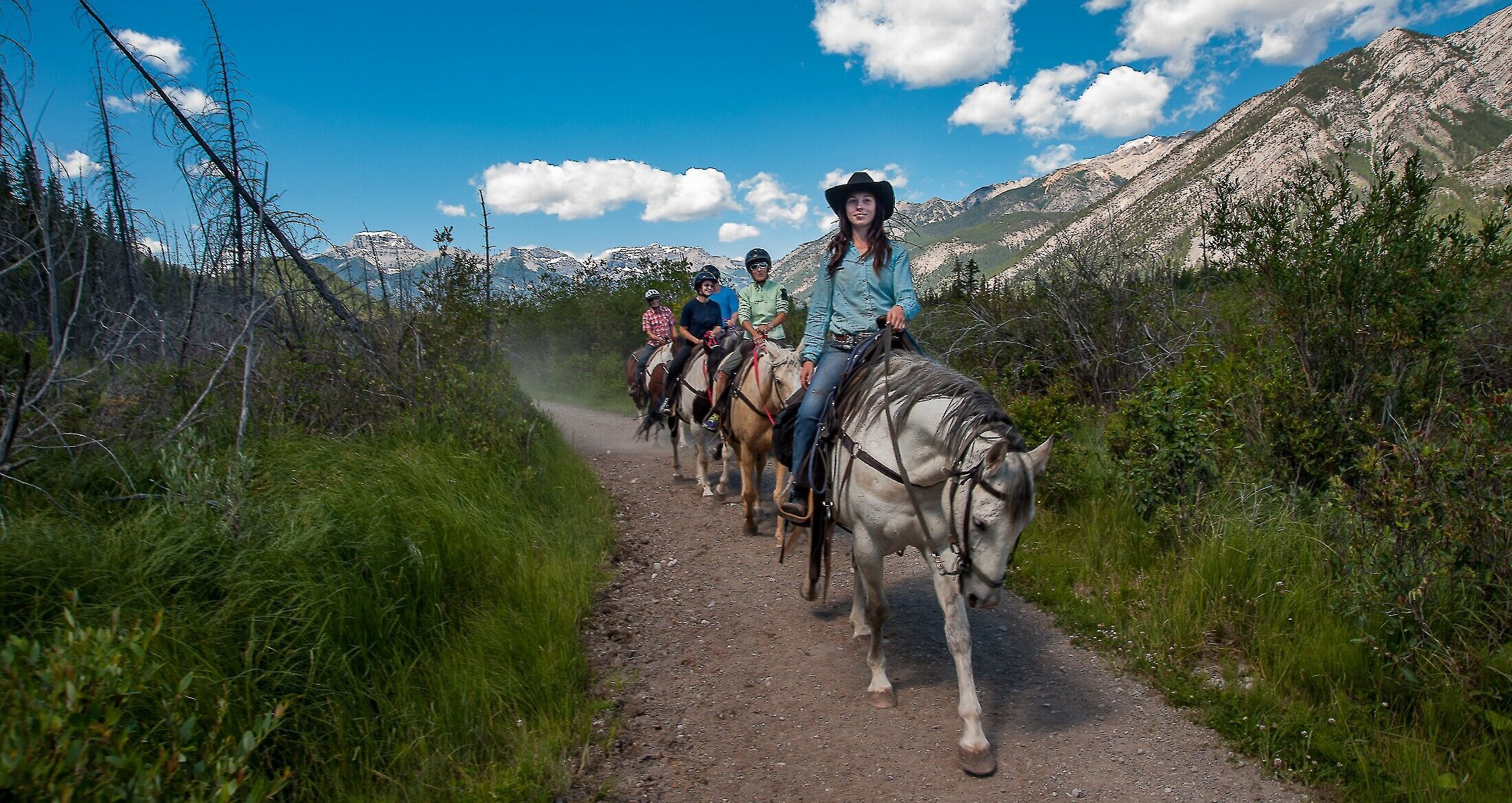 Guided Horse Back Riding in Banff National Park
