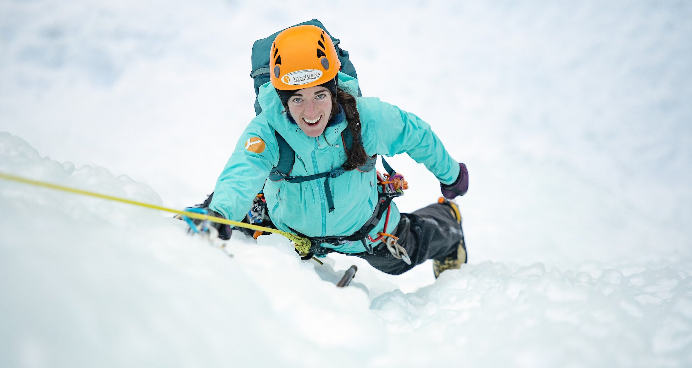 Beginner Ice Climbing in Banff National Park