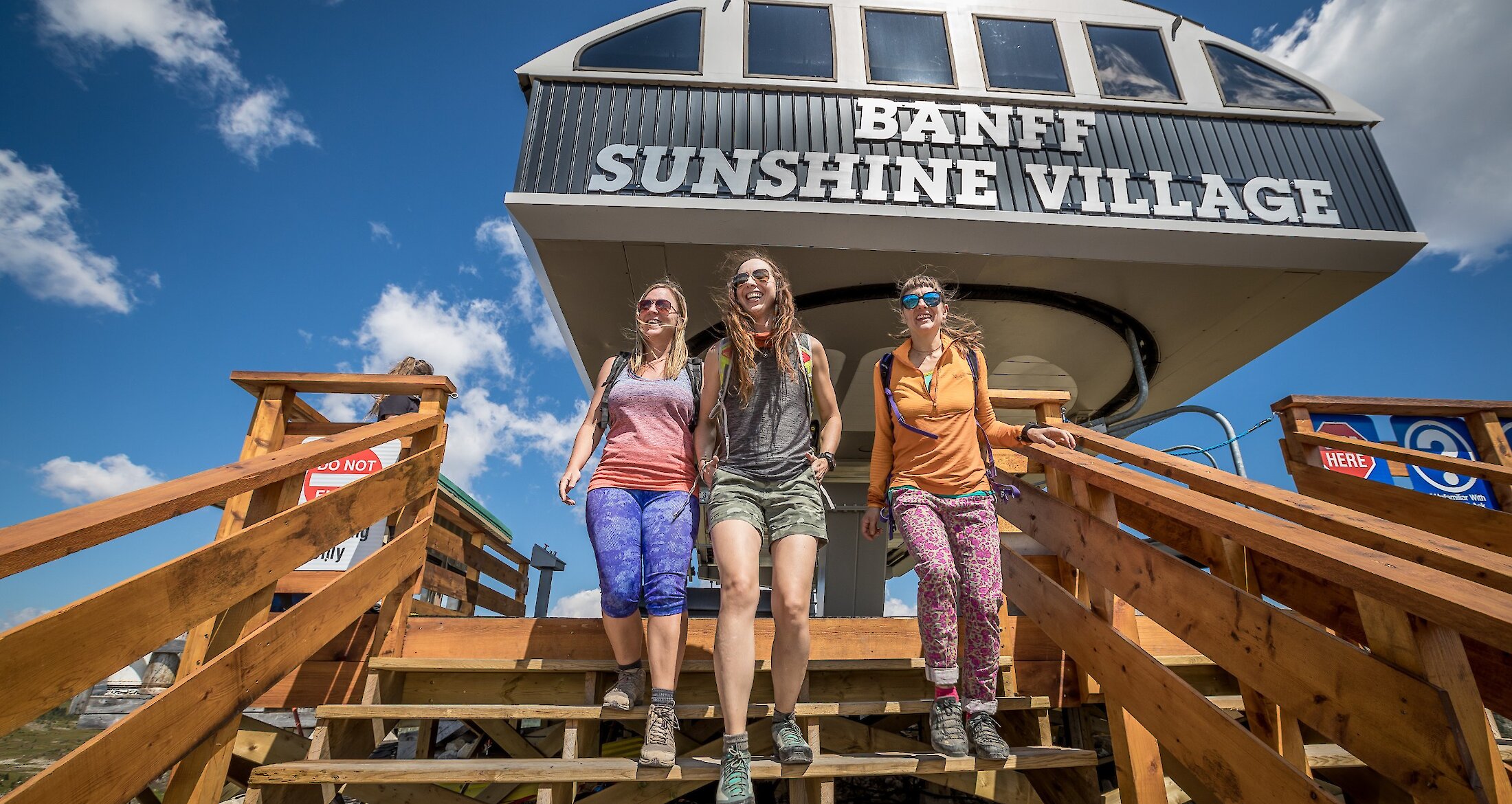 Summer Chairlift at Sunshine Village