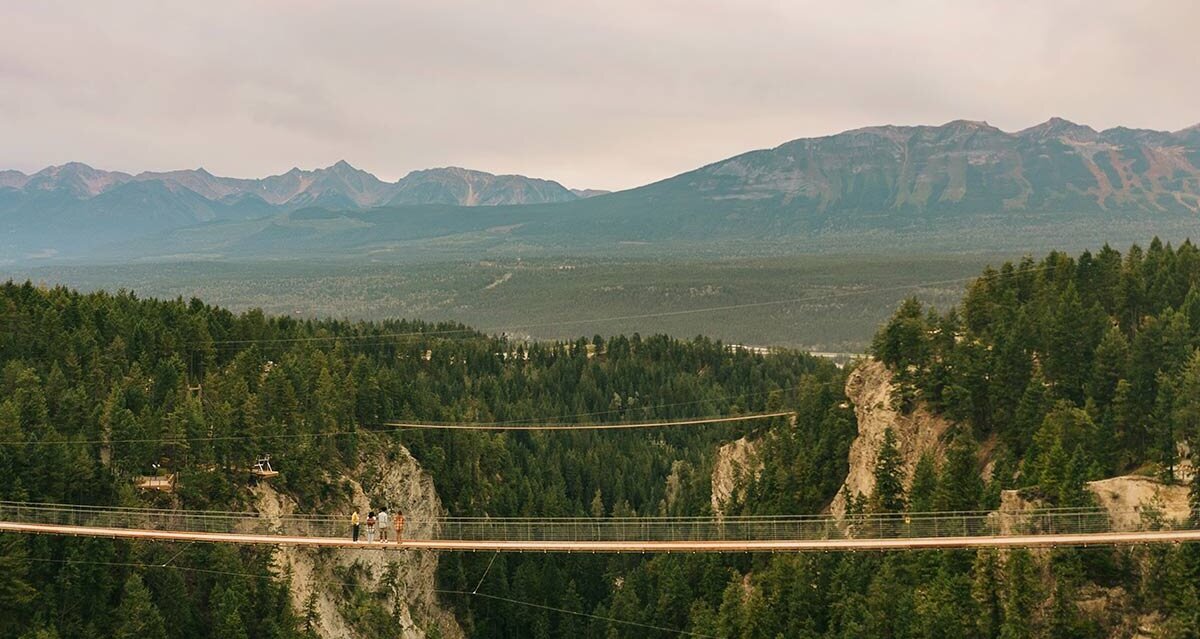 Golden Skybridge in Golden, BC