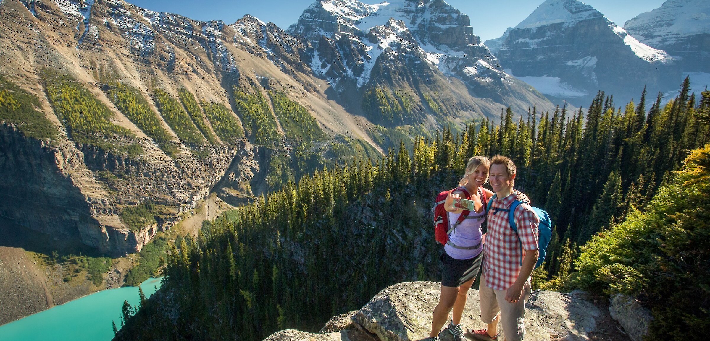 Hiking Lake Louise