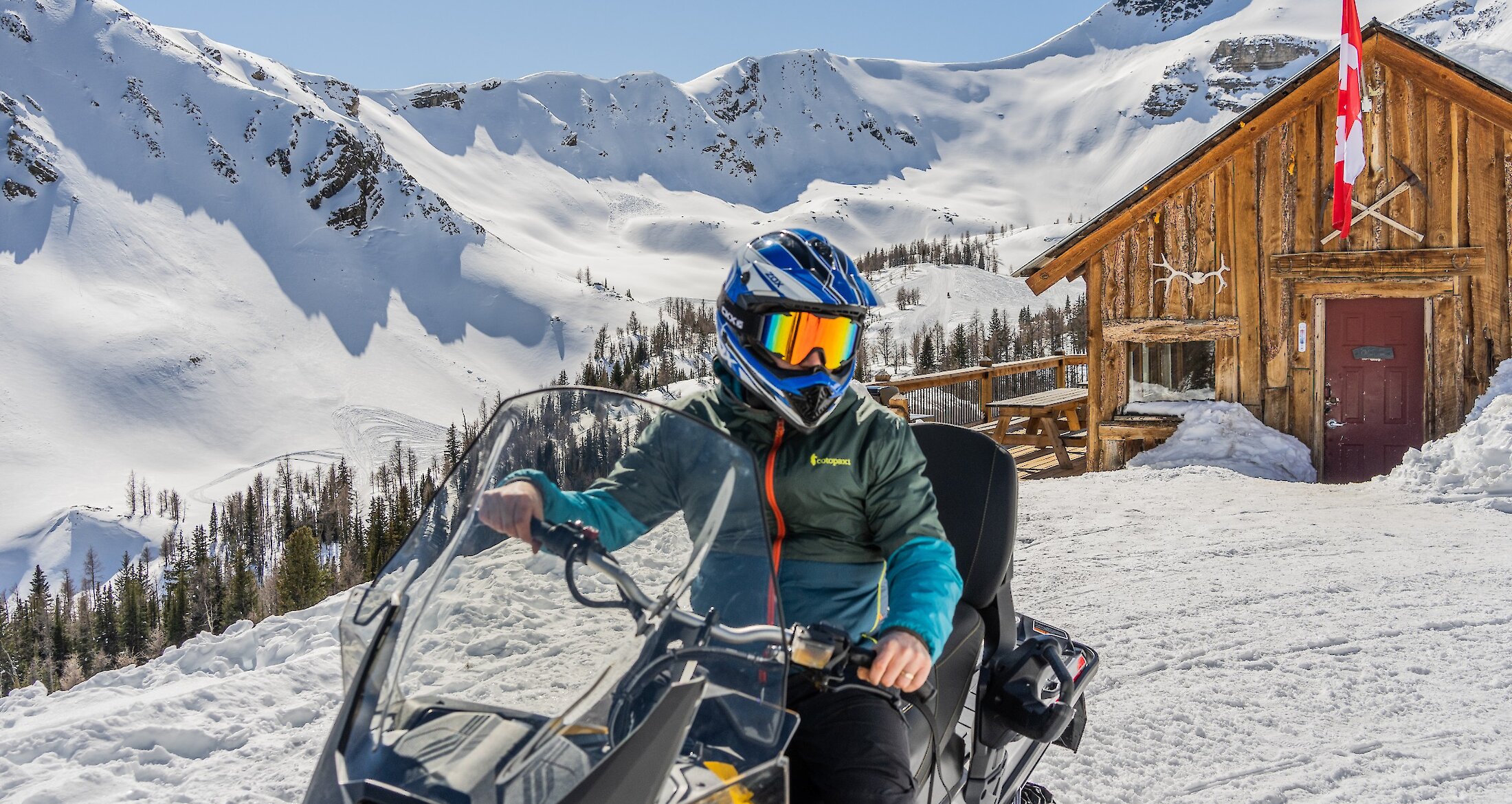 Snowmobile Tours at Panorama