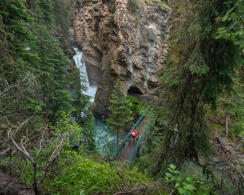 Johnston Canyon Evening Hike