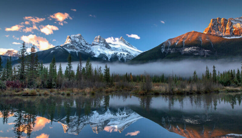 Canmore in winter