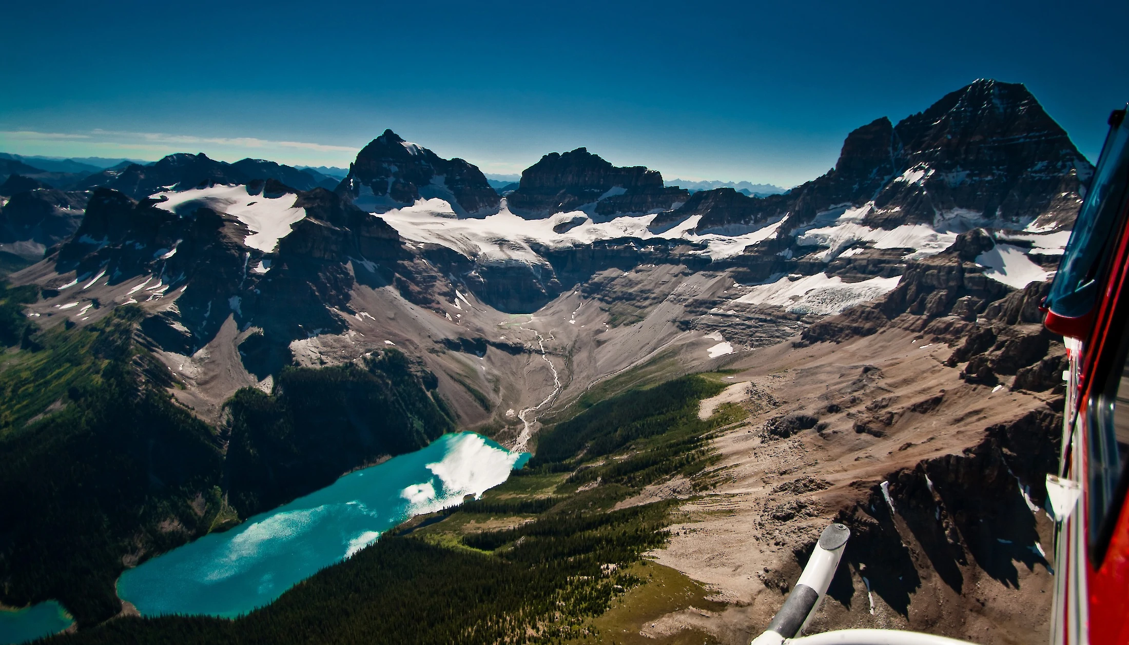 Helicopter Flights in Winter