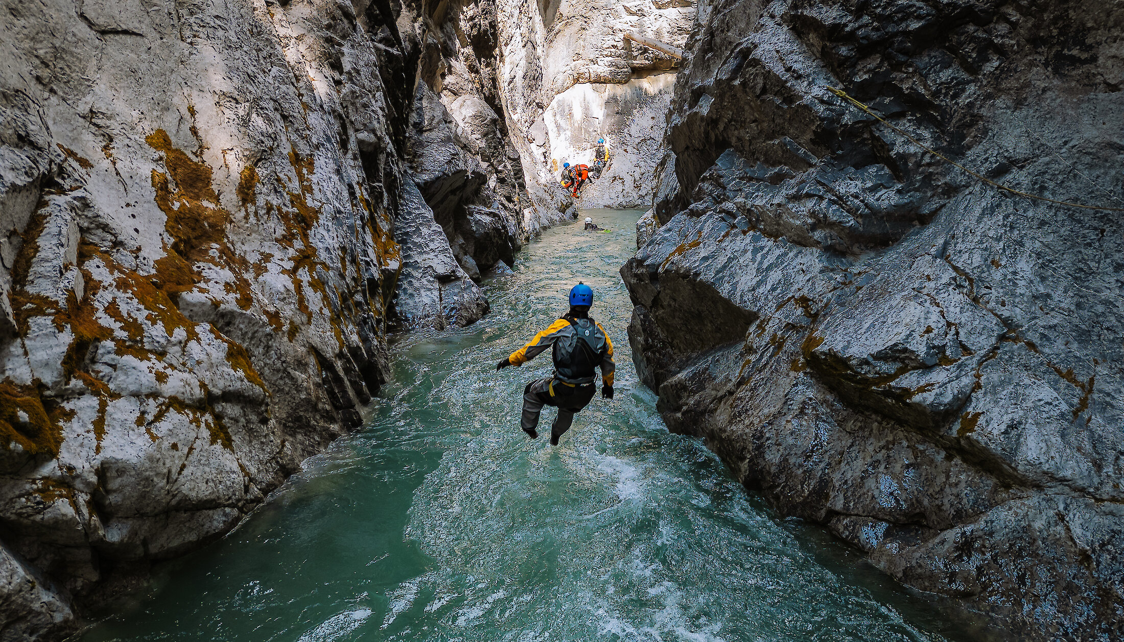 Walking through the Canyon