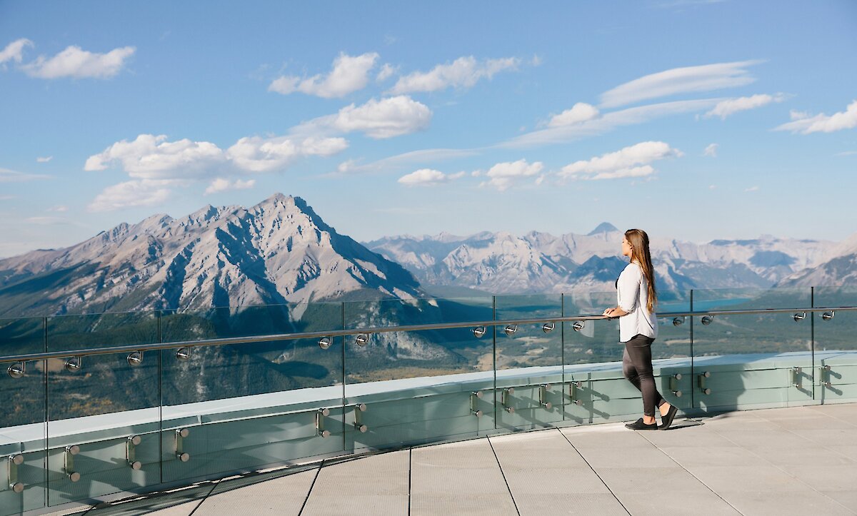 Top of Banff gondola