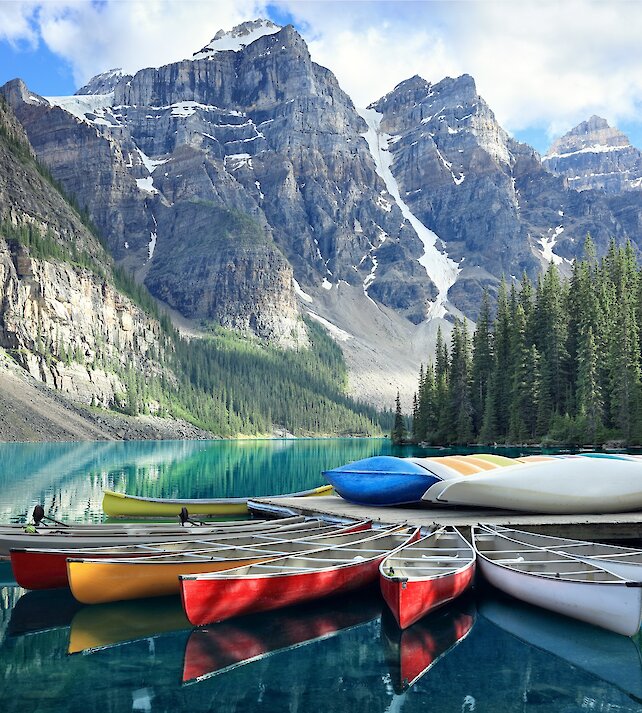 Moraine Lake in Banff National Park