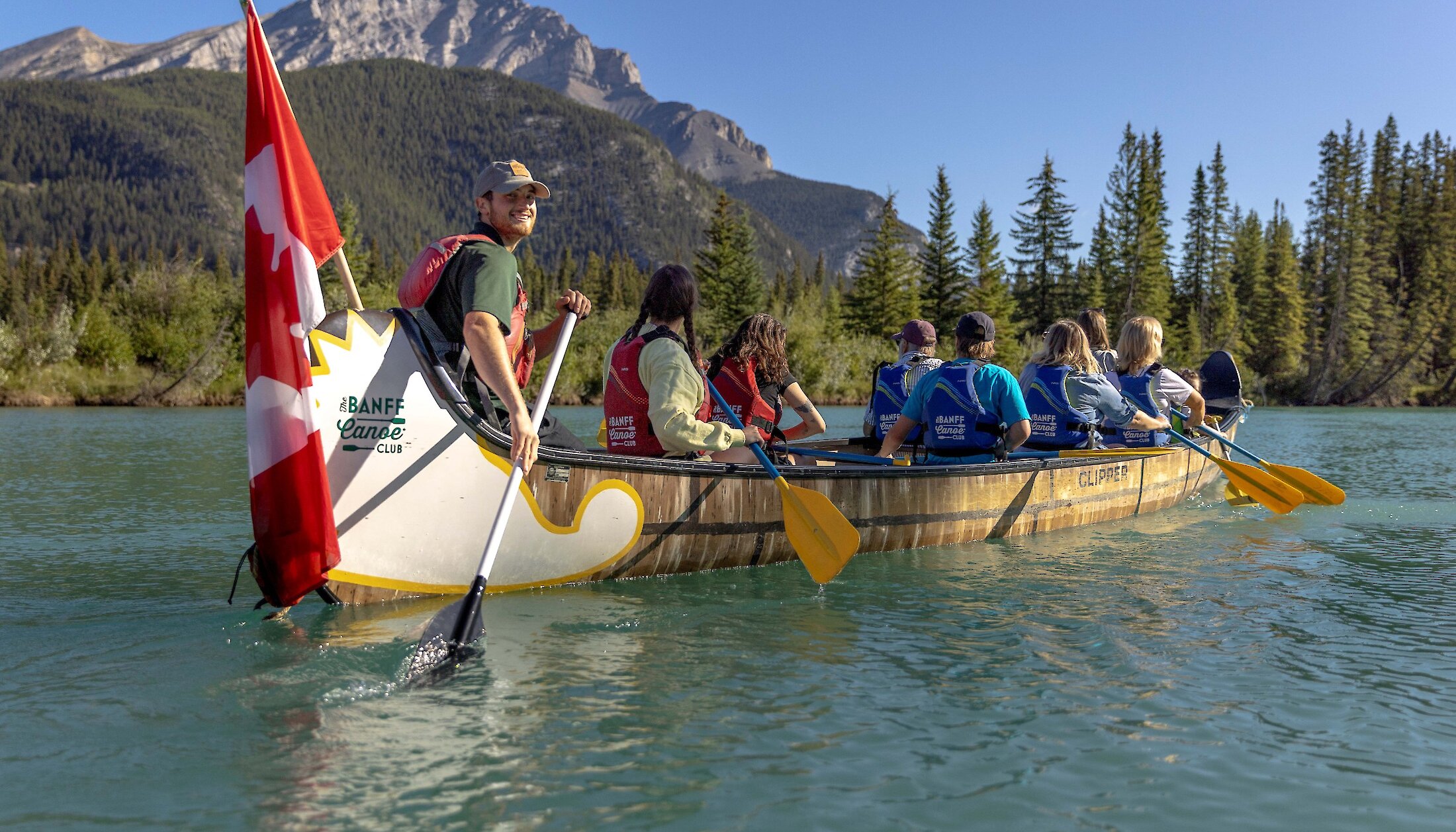 Big Canoe Tour Banff