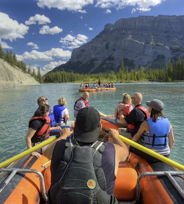 Float trips on the Bow River