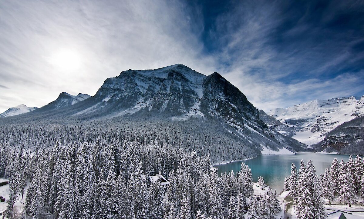Lake Louise in winter