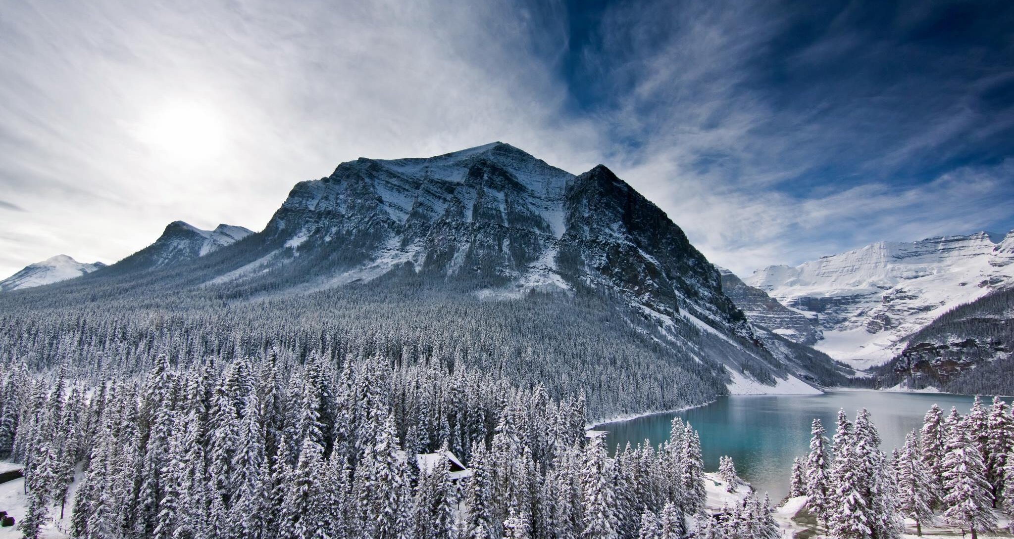Lake Louise in winter