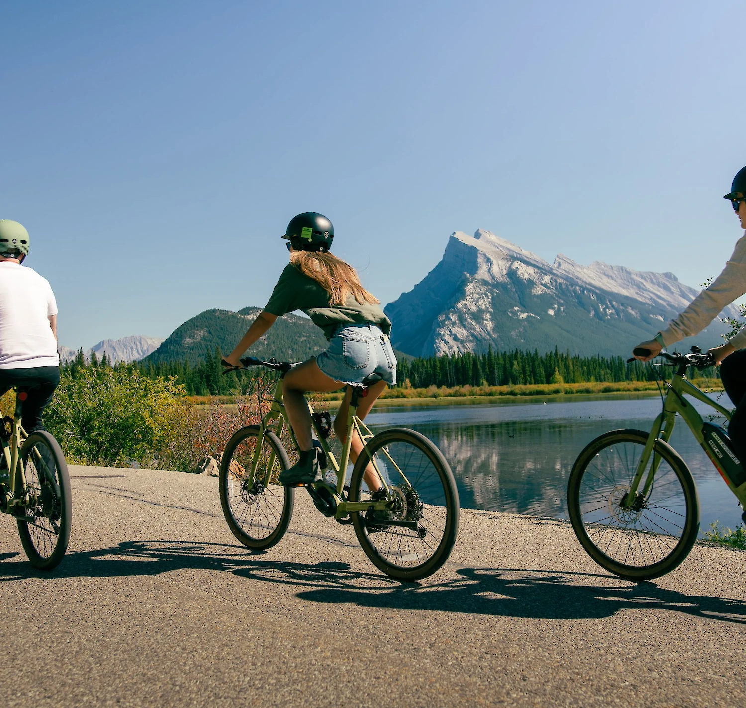 Bike Riding in Banff National Park