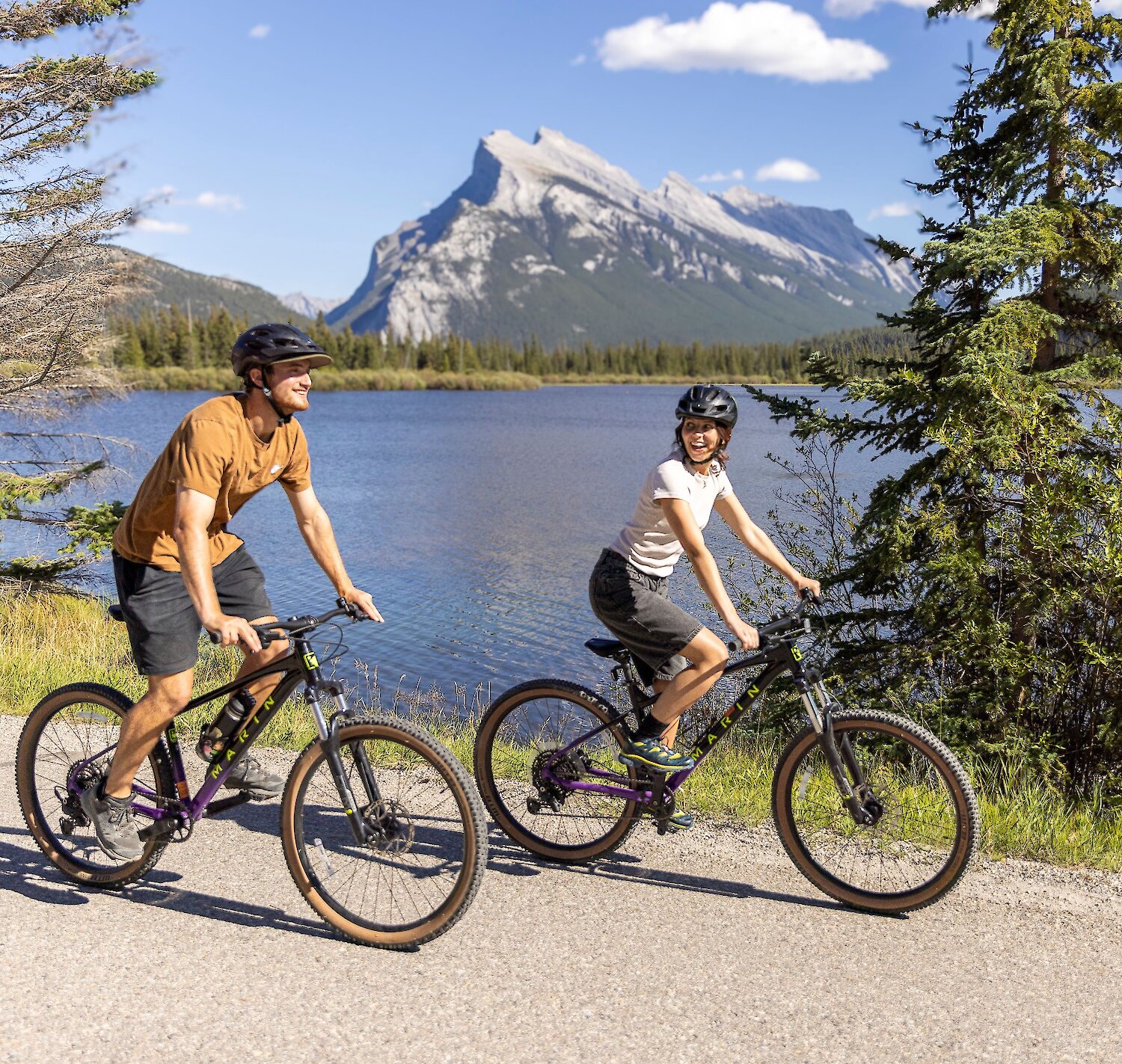 Bike Riding in Banff National Park
