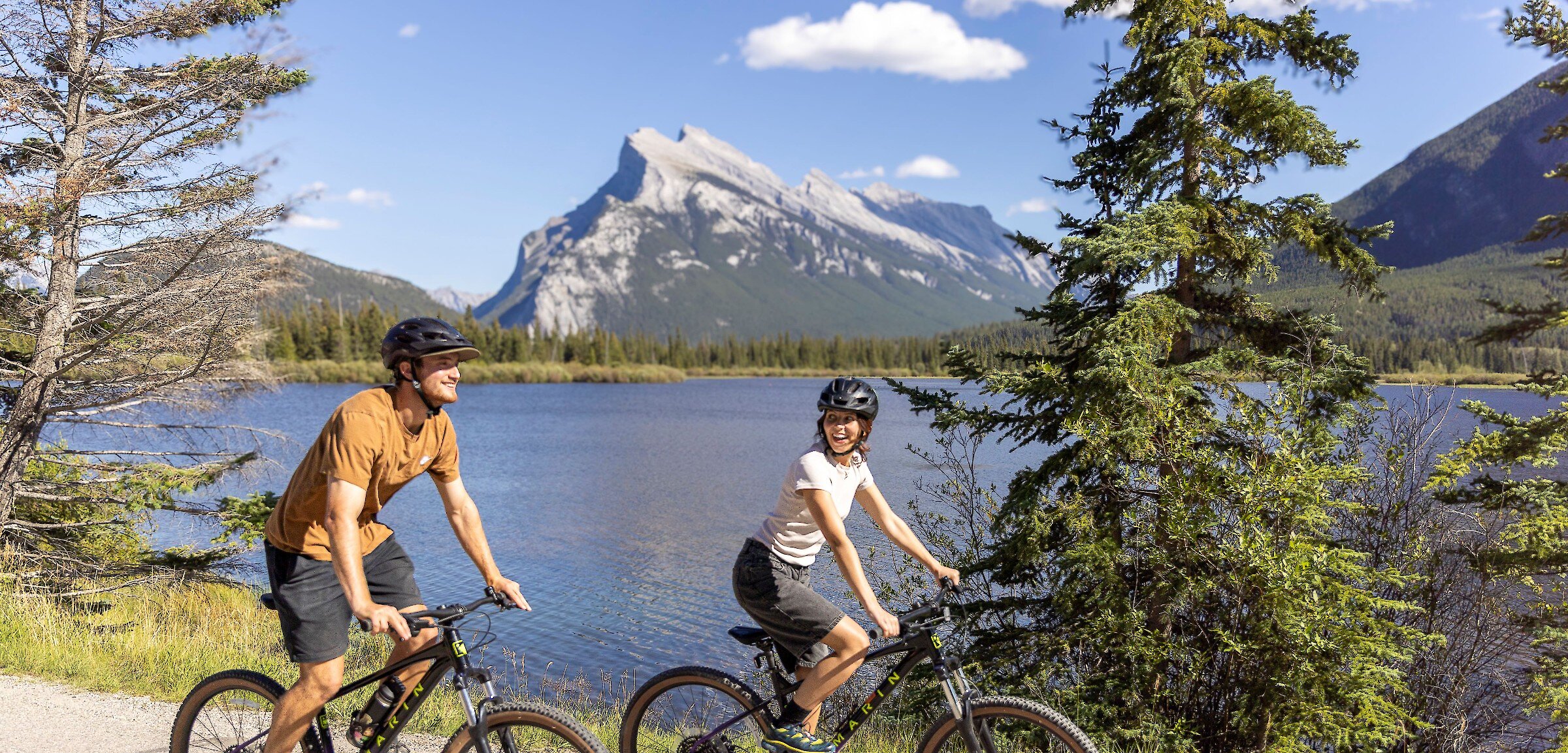 Bike Riding in Banff National Park