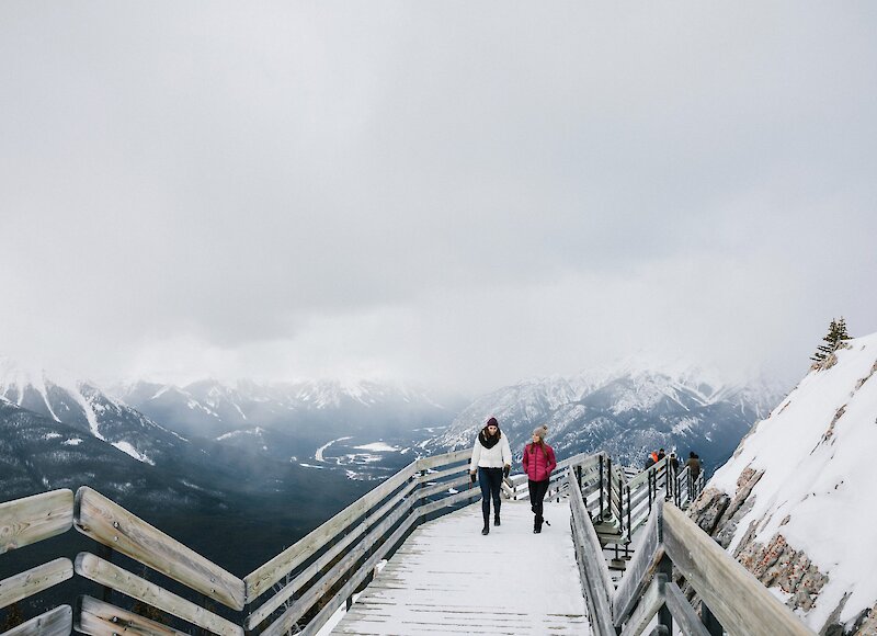 Banff Gondola Boardwalk