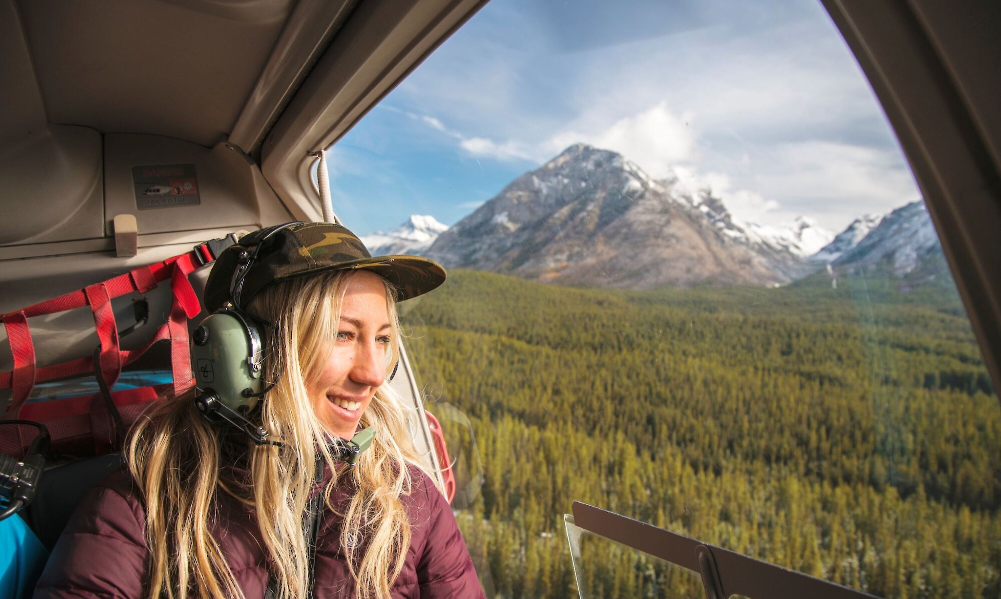 Banff helicopter flights summer