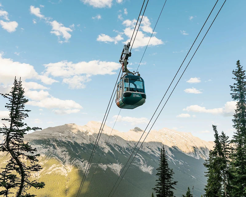 Banff Gondola in Summer