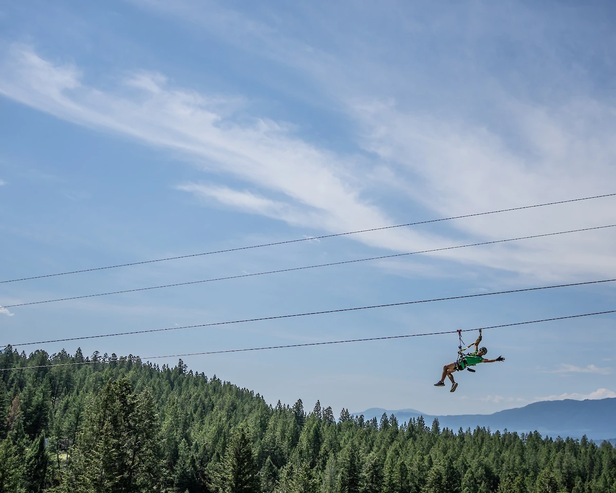 Zipline Tours in Radium, BC