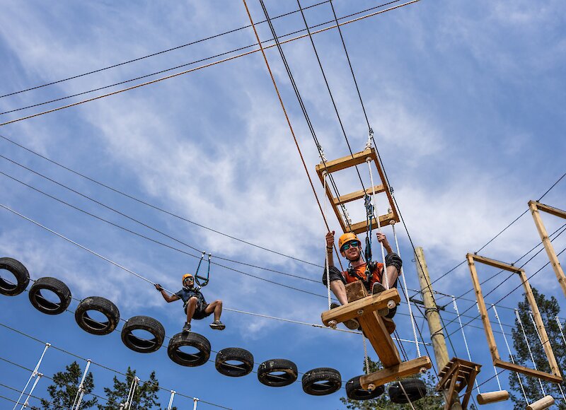 High ropes Course in BC