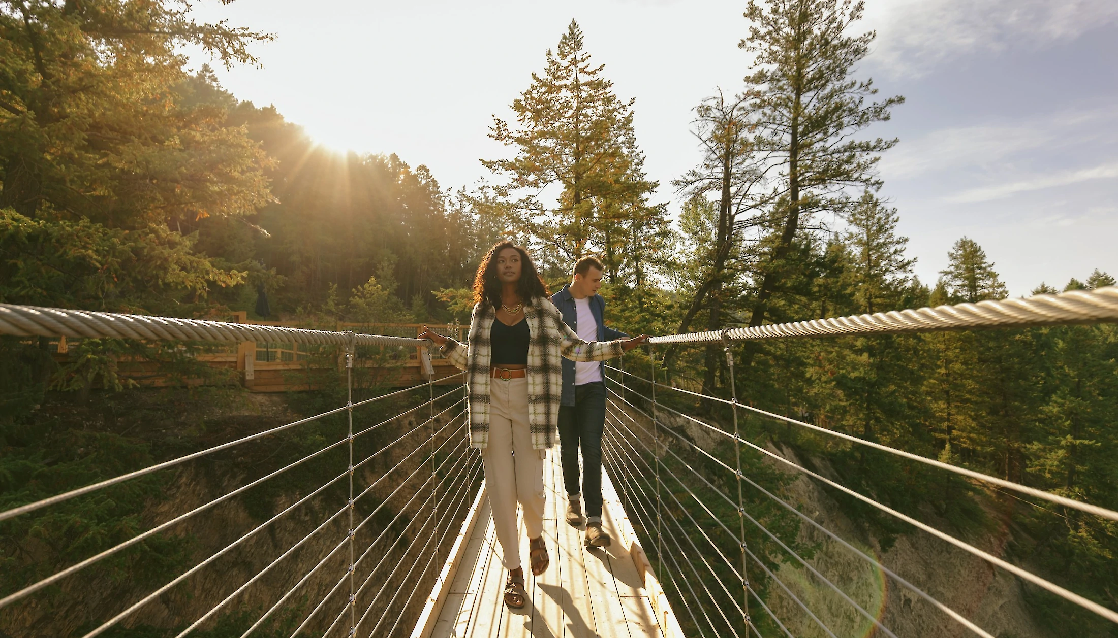 Venturing across the Golden Skybridge
