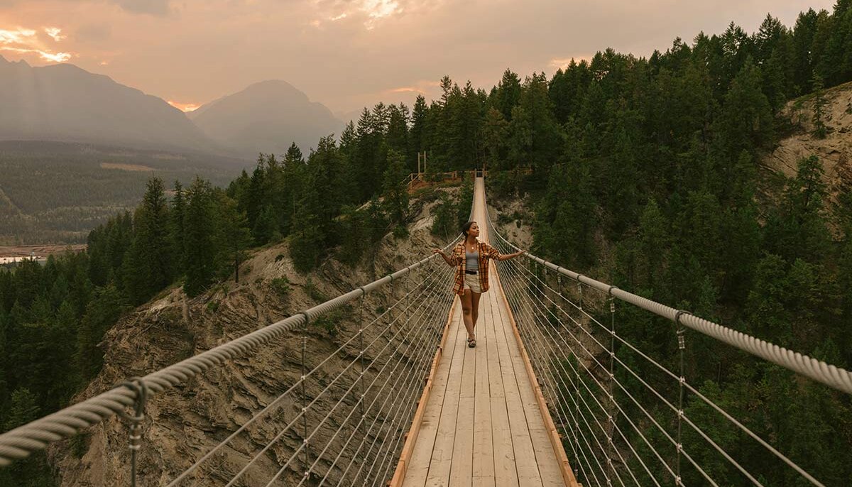 Venturing across the Golden Skybridge