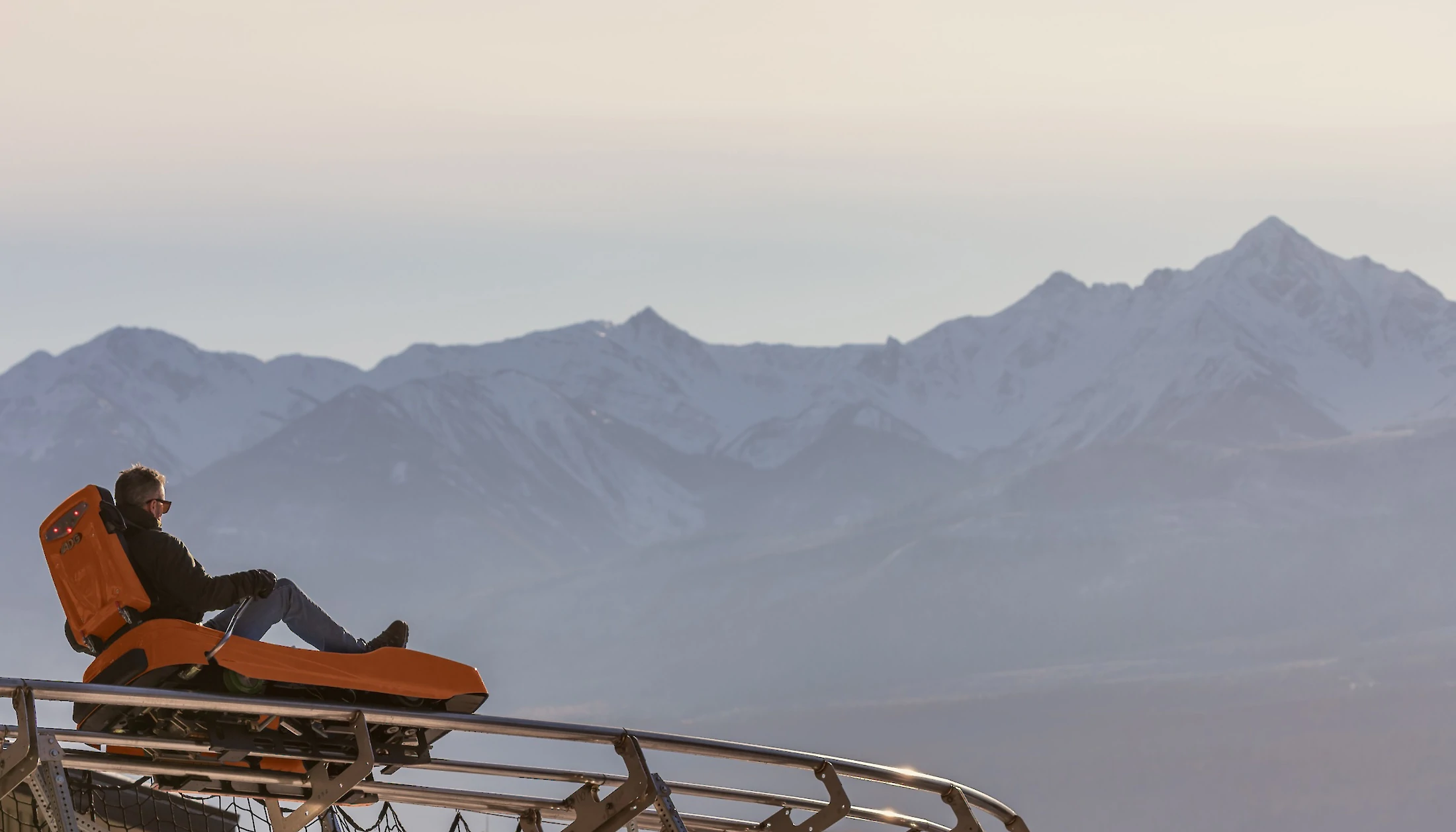 Mountain Coaster ride at the Golden Skybridge