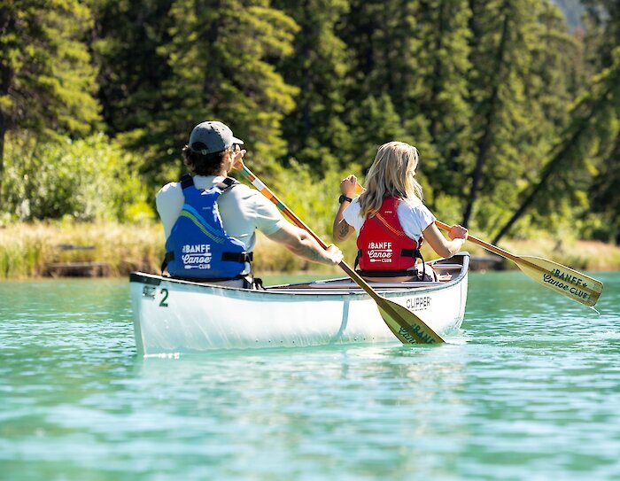 Canoe Rentals on Bow River Banff